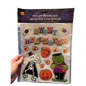 Crafter's Square Halloween Window‎ Decoration Stickers Multicolor
